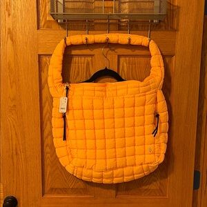 Free people quilter carryall bag